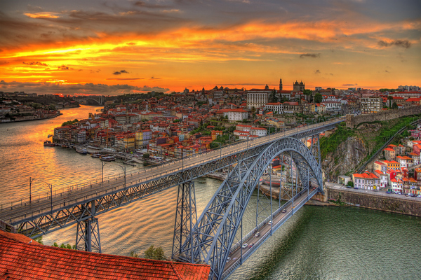 Ponte D. Luis, no Porto