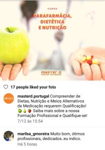 Master D - Opinião-formanda-Parafarmácia-Dietética-Nutrição