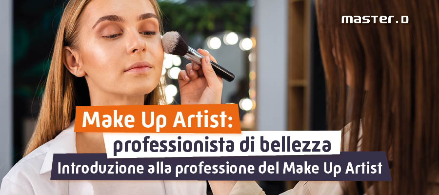 make up artist che trucca ragazza