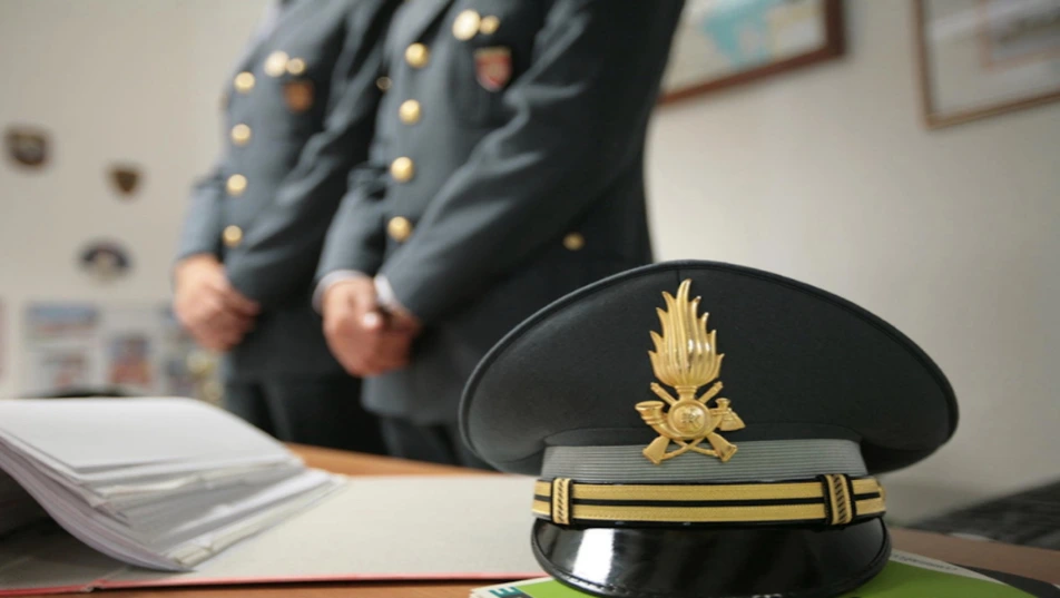 Berretto da Maresciallo della Guardia di Finanza