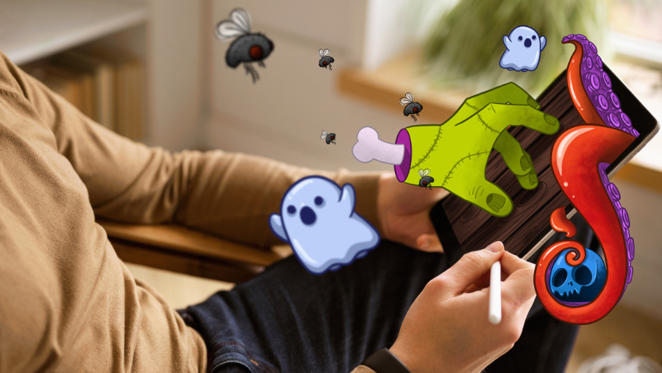 Concept artist nella fase di sviluppo di un progetto creativo