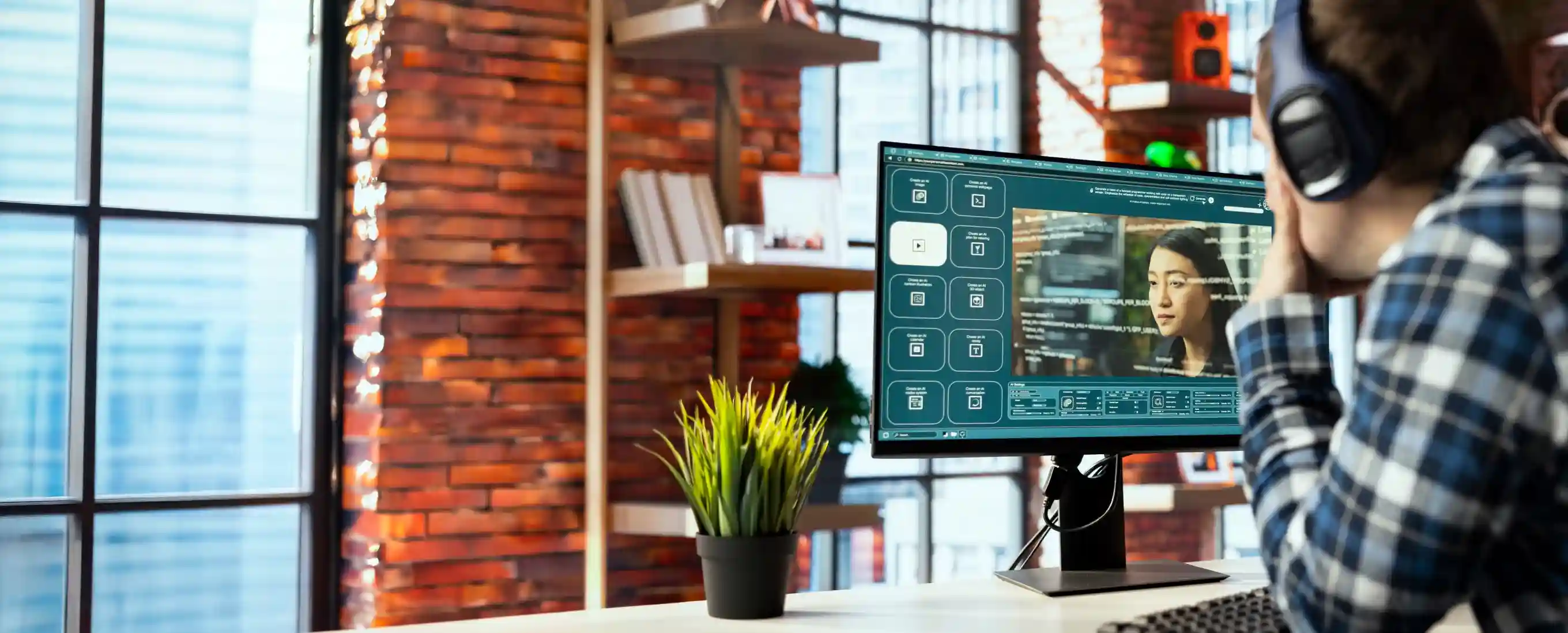 Creación de video con IA y edición para redes, cine y TV