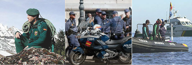 Oposiciones Policía Nacional y Guardia Civil: Más de 5.000 plazas en 2017