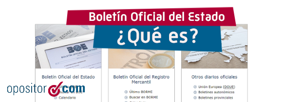 Buscar Oposiciones en el BOE