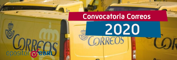 Nueva convocatoria de Correos 2020: 3.381 plazas