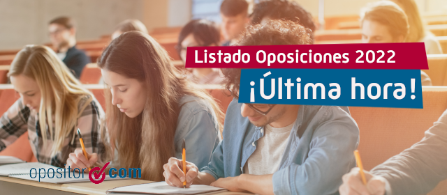 ¿Qué oposiciones preparar para 2022? ¡Primeras plazas del año! 