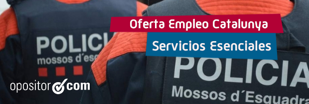 Nueva oferta de empleo público en Catalunya