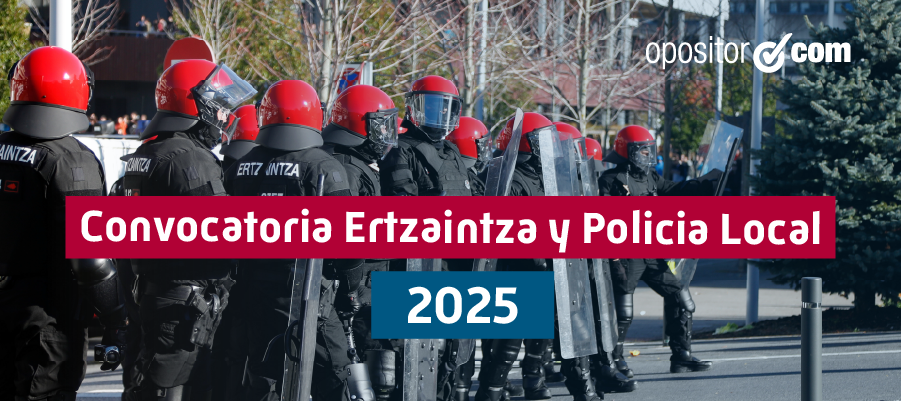 Nueva Convocatoria de Ertzaintza y Policía Local ¡643 plazas!