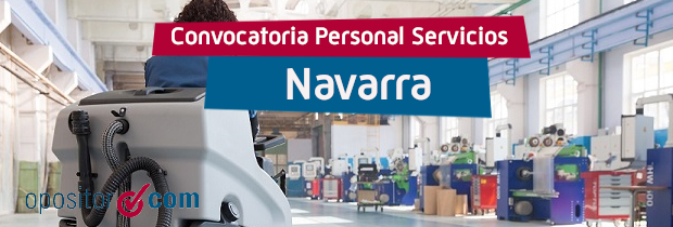 157 plazas de Personal de Servicios convocadas en Navarra