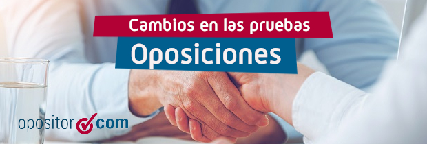Cambios oposiciones