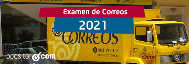 Examen de Correos 2021