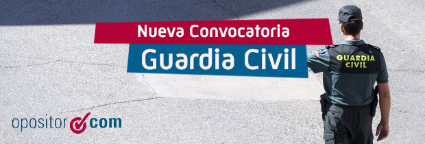 Convocadas 2.091 plazas de Guardia Civil