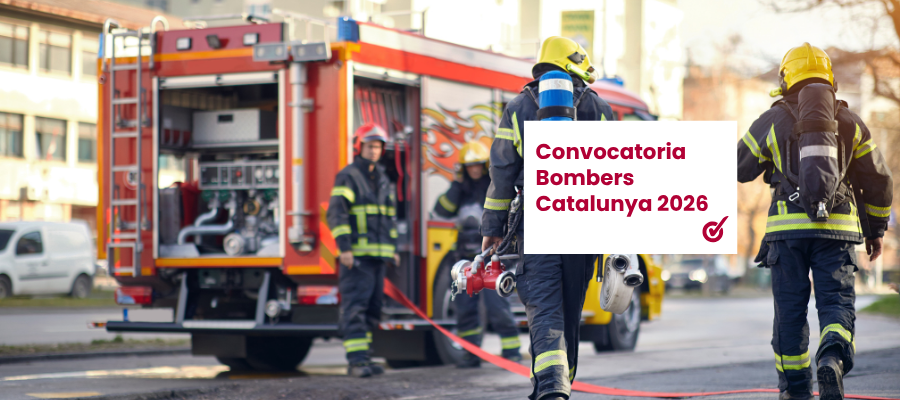 Convocatoria Bombers Catalunya 2026: 300 plazas