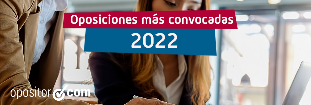 Oposiciones con más plazas