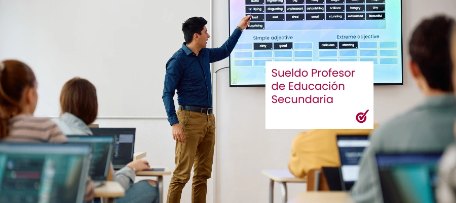 ¿Cuánto gana un Profesor de Secundaria en un instituto?