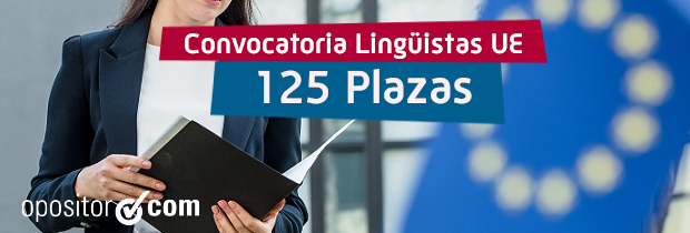 125 plazas de lingüista UE