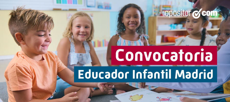 Convocatoria Educación Infantil Madrid
