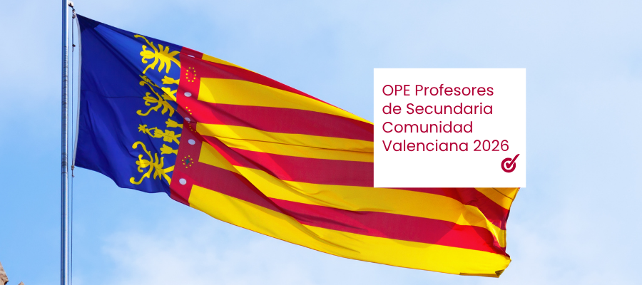 OEP Profesores Educación Secundaria de la Comunidad Valenciana 2026: 1.855 Plazas