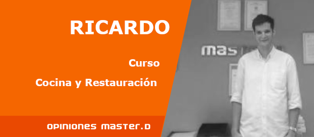 Opiniones Master D: Ricardo, alumno de Master D Oviedo