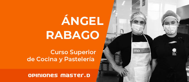 Ángel, alumno de MasterD, trabaja como voluntario en la ONG del chef José Andrés