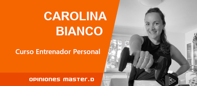 Carolina ha comenzado a trabajar como Personal Trainer en Suiza