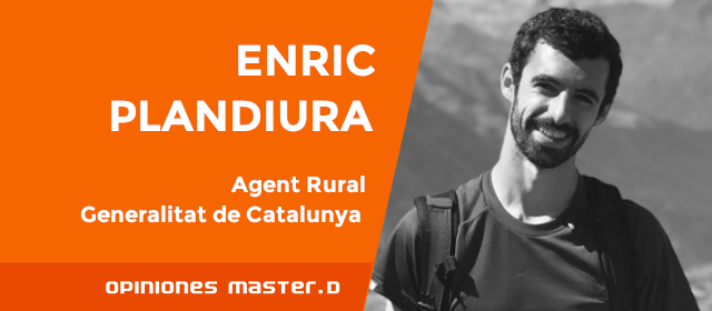 Enric se encuentra opositando a Agent Rural a Catalunya