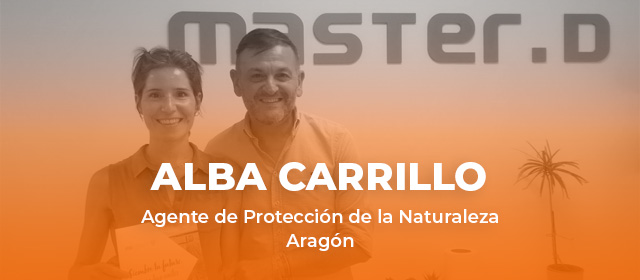 Alba se prepara para conseguir su plaza de Agente Forestal Aragón