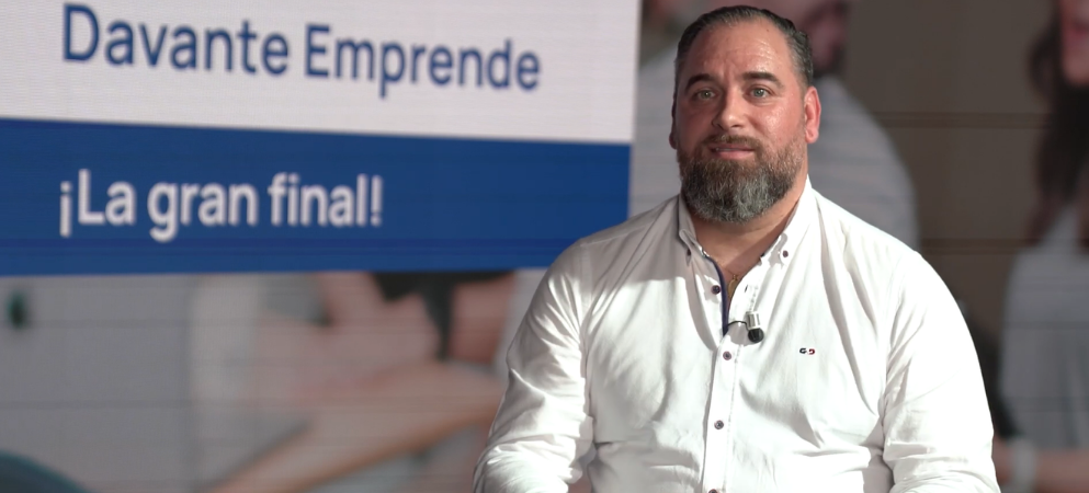 Francisco crea su empresa con Davante Emprende