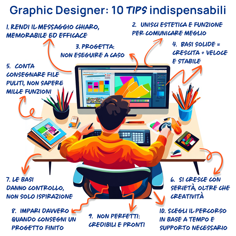 10 tips per il Graphic Designer