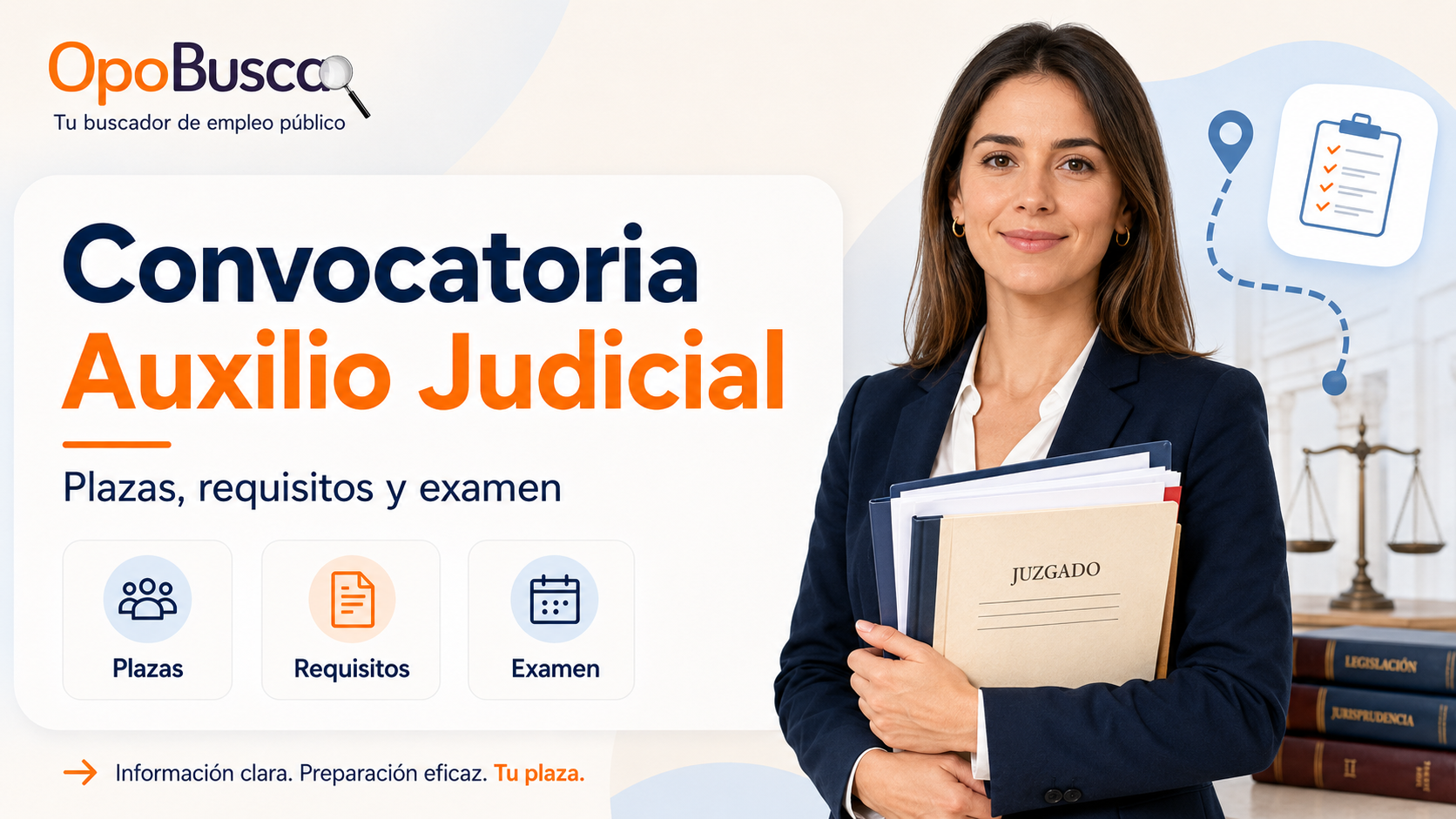 Oposiciones a Auxilio Judicial