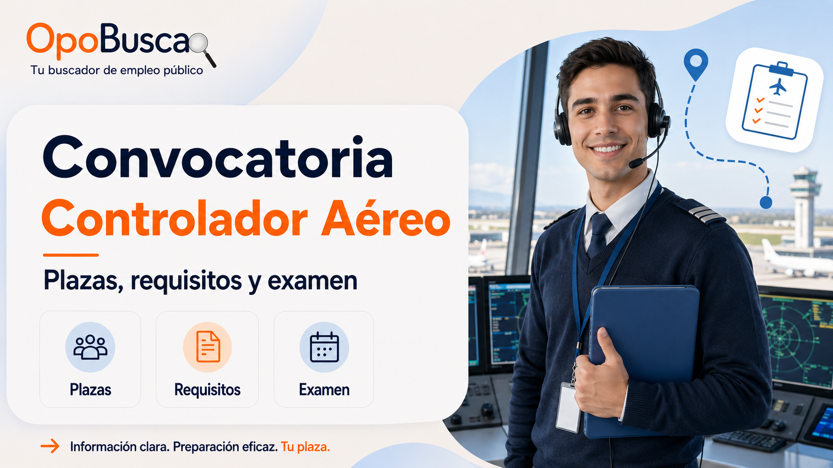 Oposiciones de Controlador Aéreo