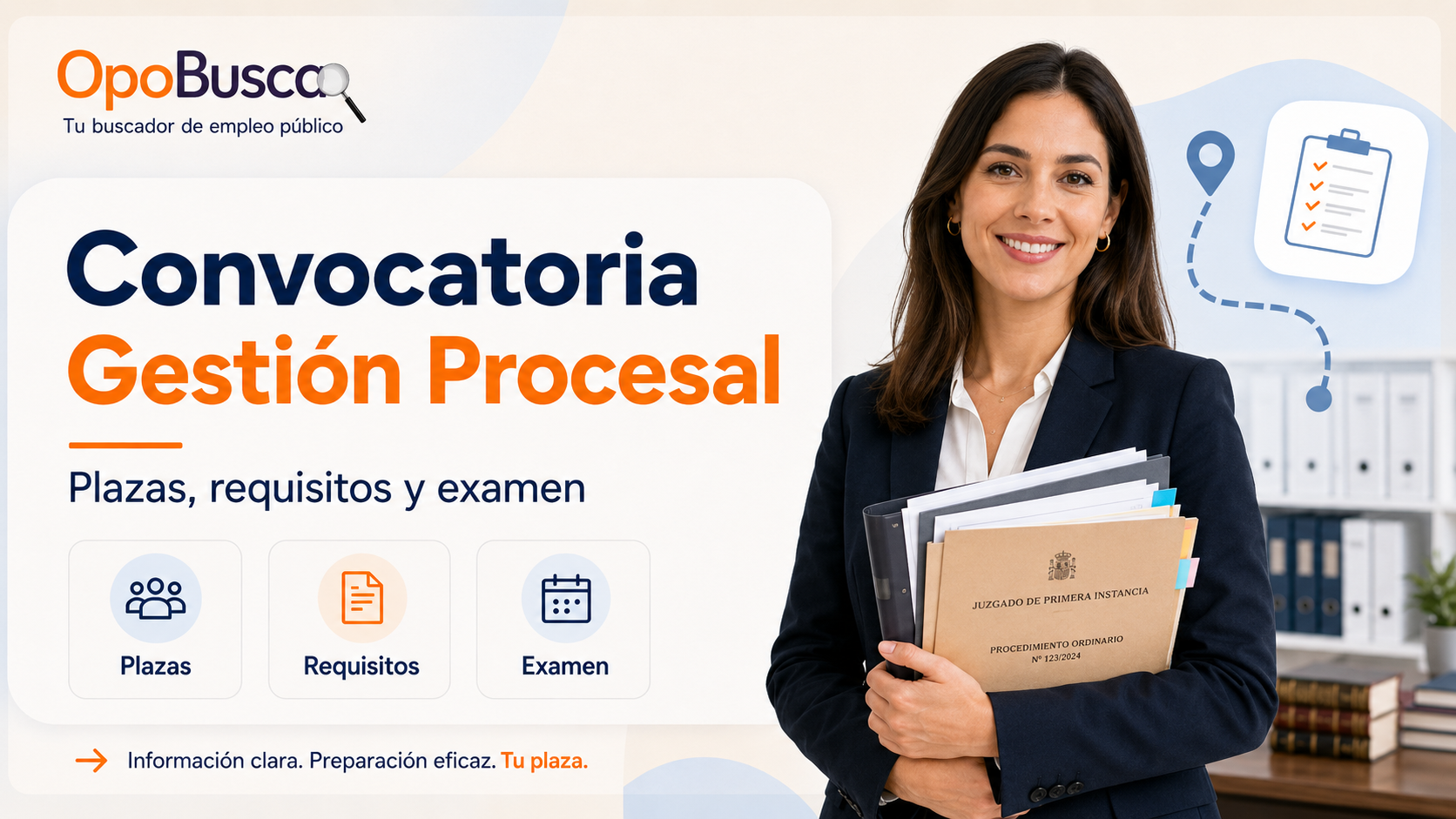 Oposiciones a Gestión Procesal