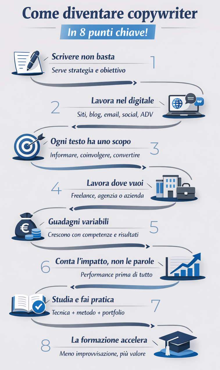 Come diventare copywriter