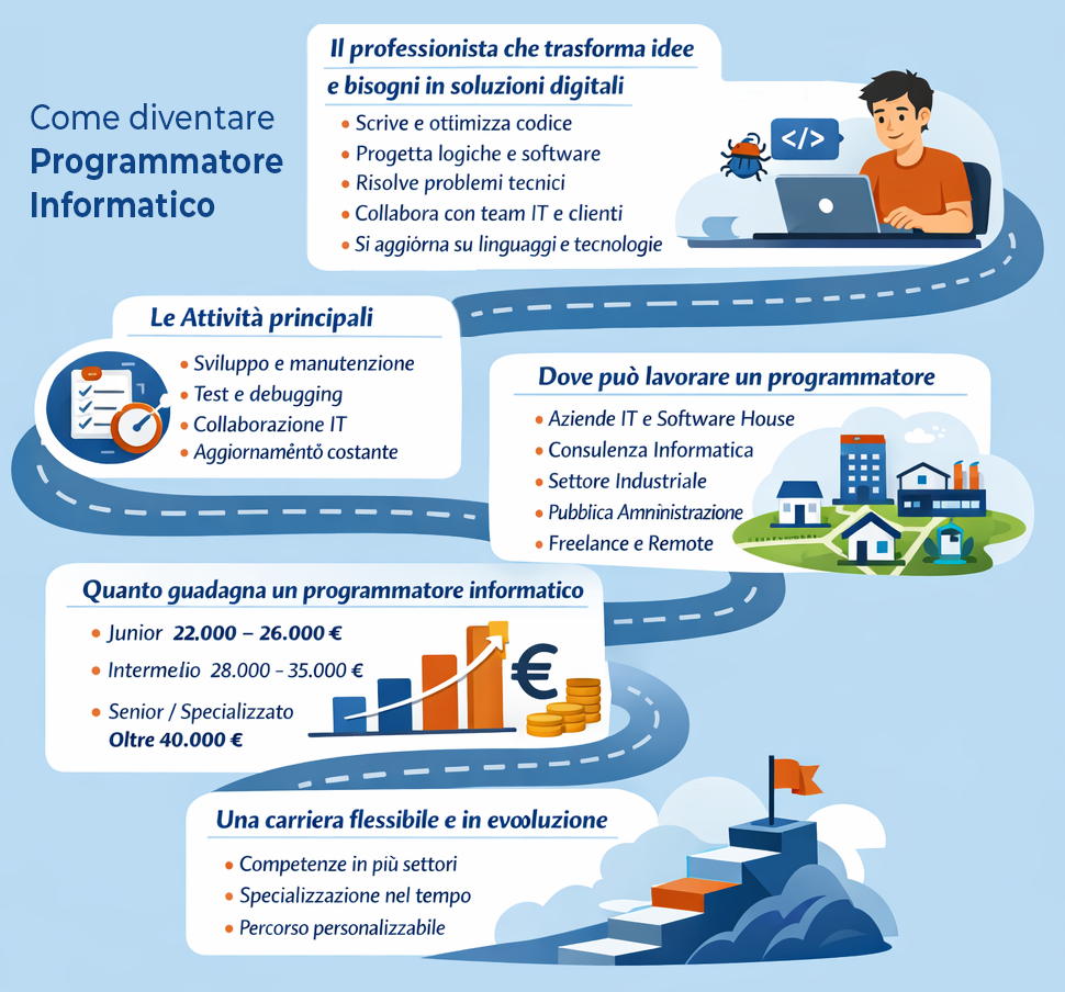 Come diventare programmatore informatico