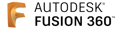 Autodesk Fusion 360 Logotipo Ferramenta do Curso de Desenho e Impressão 3D - Autodesk Fusion 360