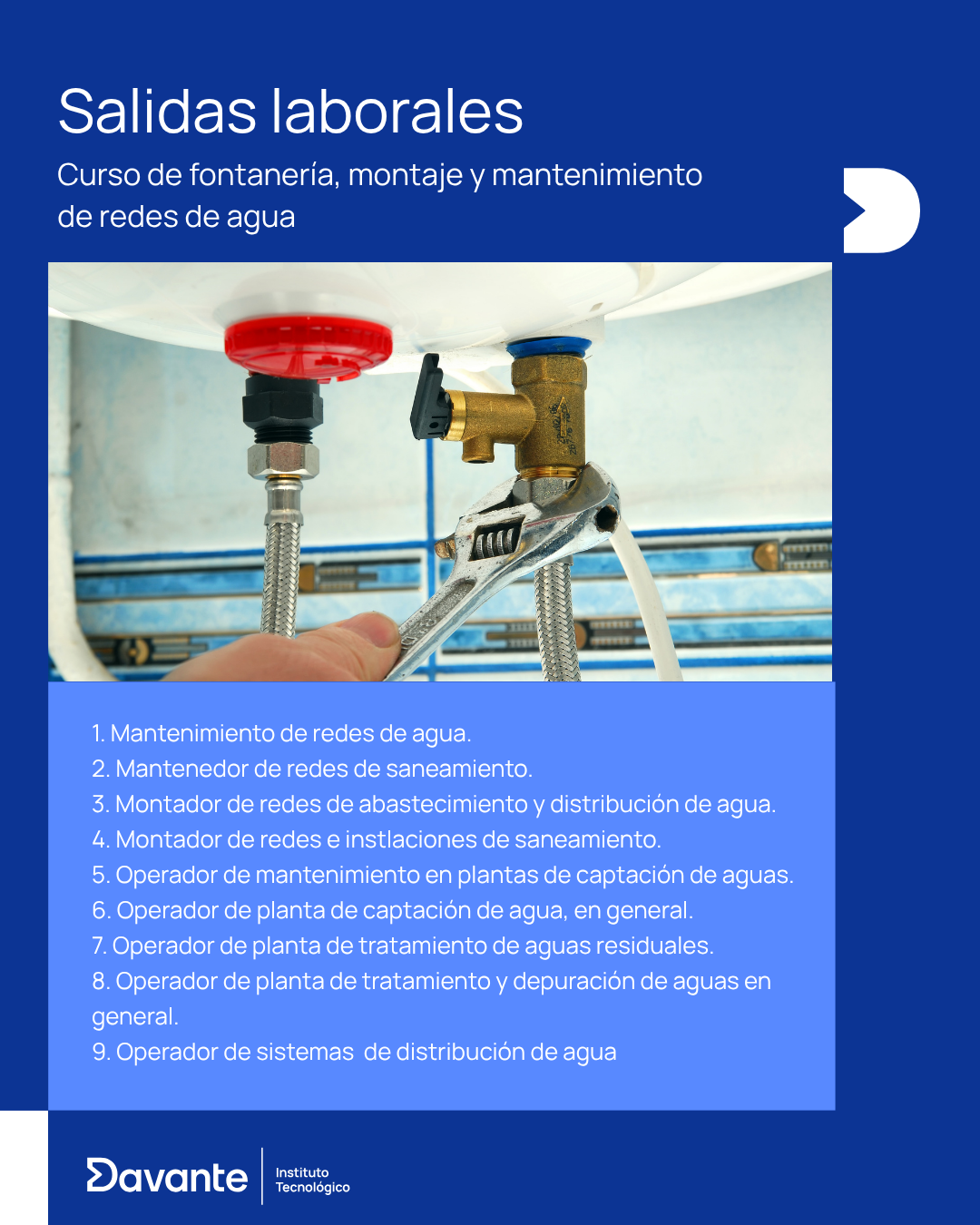 Salidas Laborales de Fontanería Salidas Laborales de Fontanería