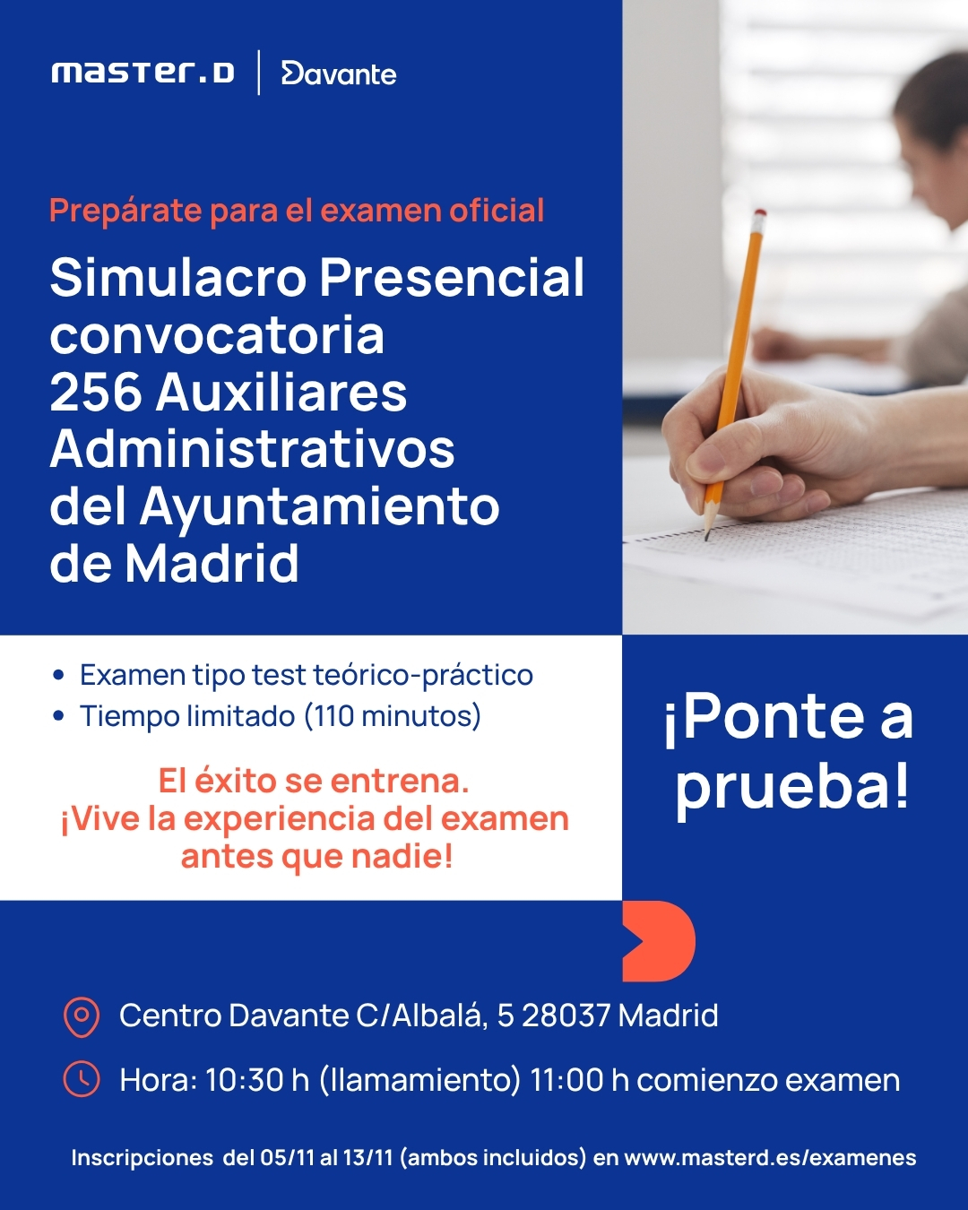 Simulacro de Auxiliar Administrativo del Ayuntamiento de Madrid Simulacro de Auxiliar Administrativo del Ayuntamiento de Madrid