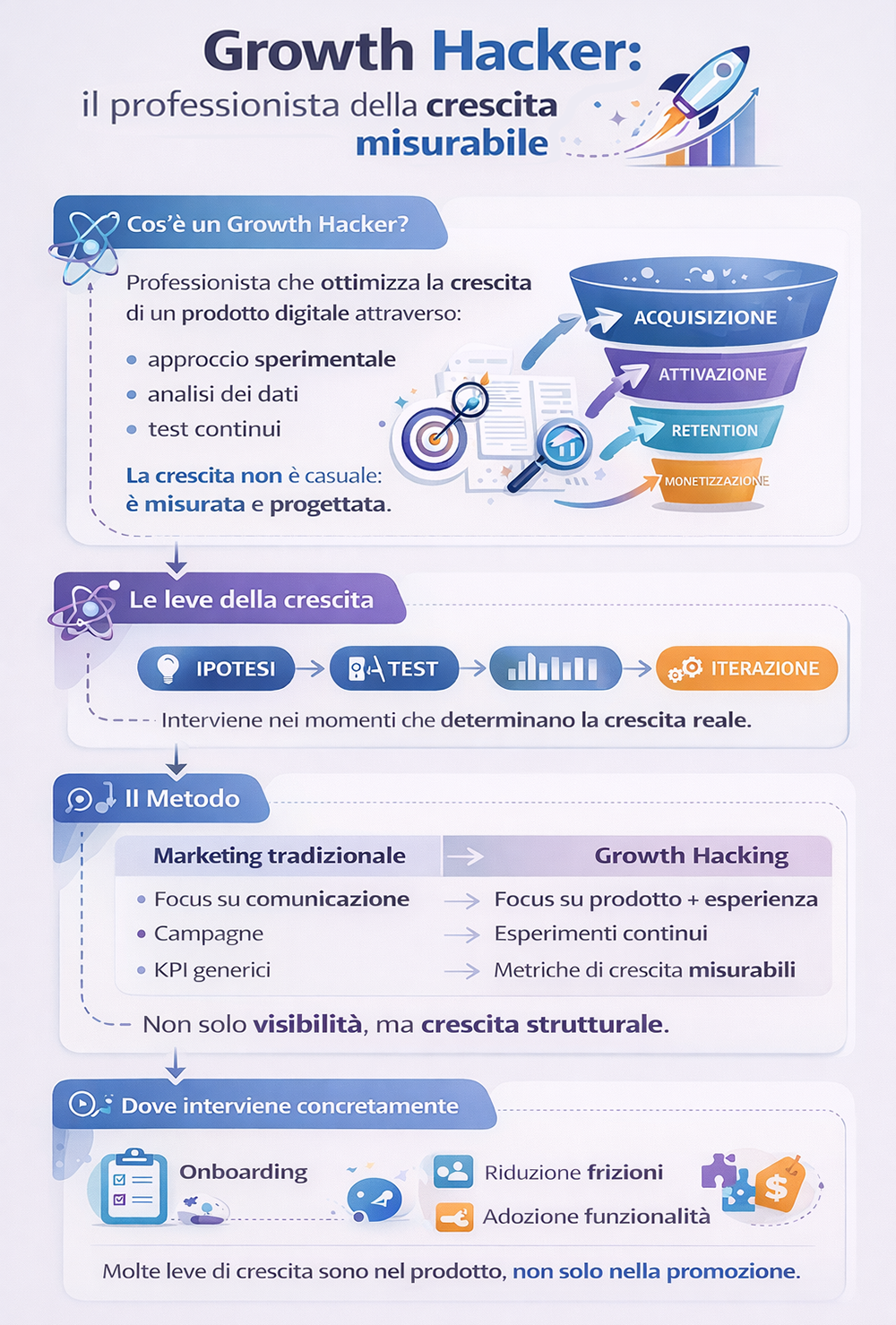 ruolo Growth Hacker professionista